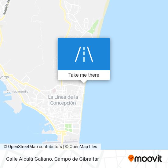 Calle Alcalá Galiano map