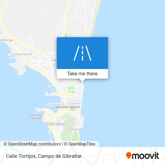 Calle Torrijos map