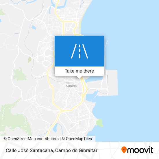 Calle José Santacana map