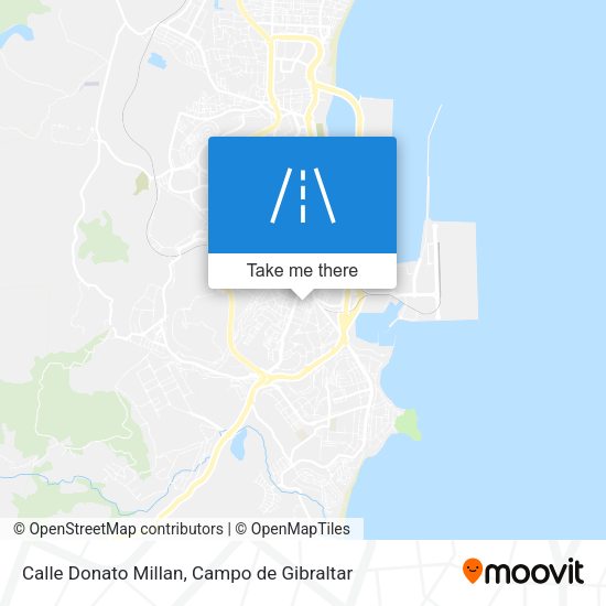 Calle Donato Millan map