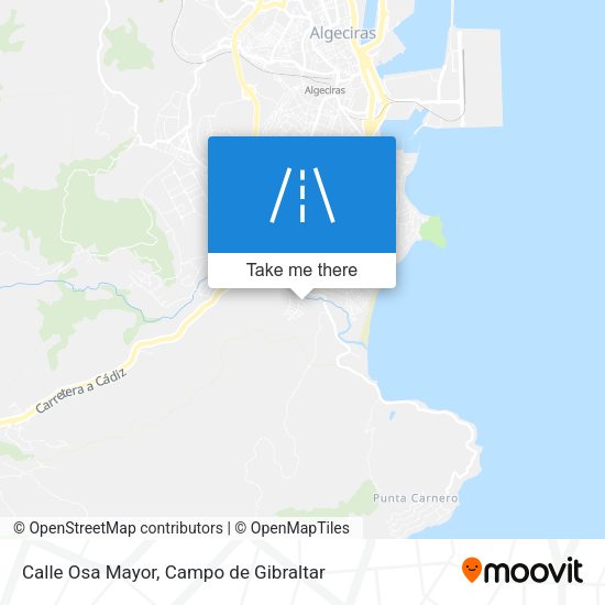 Calle Osa Mayor map