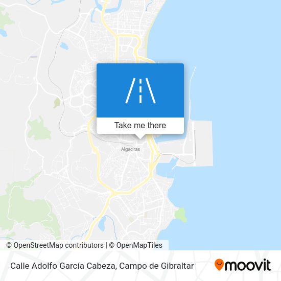 Calle Adolfo García Cabeza map