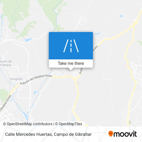 Calle Mercedes Huertas map