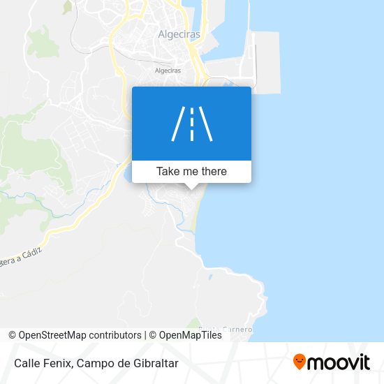 Calle Fenix map