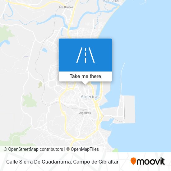 Calle Sierra De Guadarrama map