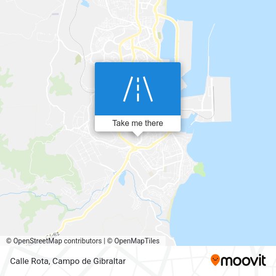 Calle Rota map