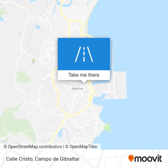 Calle Cristo map