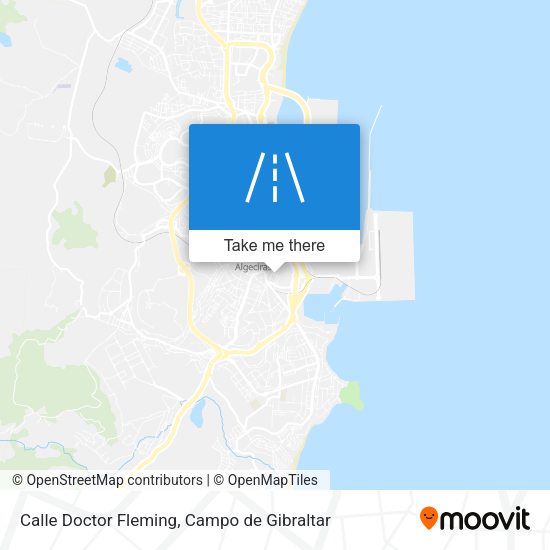 Calle Doctor Fleming map