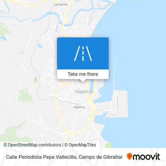 Calle Periodista Pepe Vallecillo map