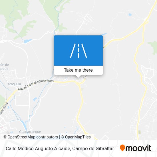 Calle Médico Augusto Alcaide map