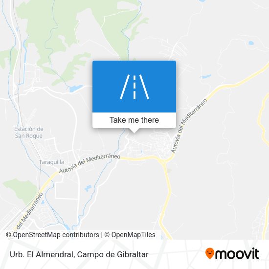 Urb. El Almendral map