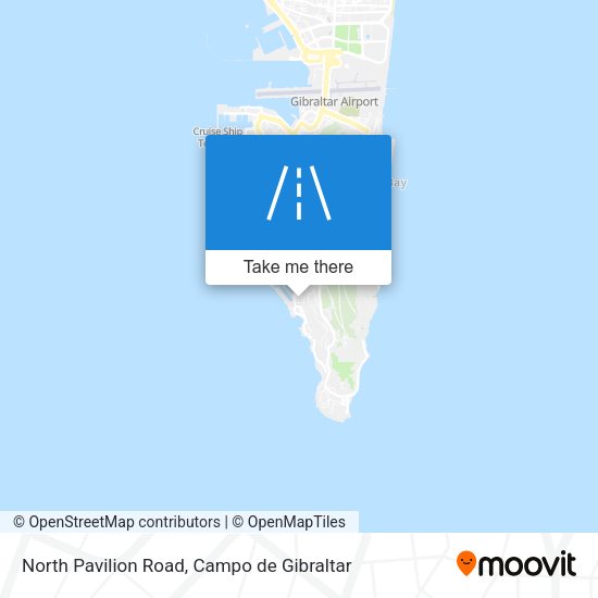 North Pavilion Road map
