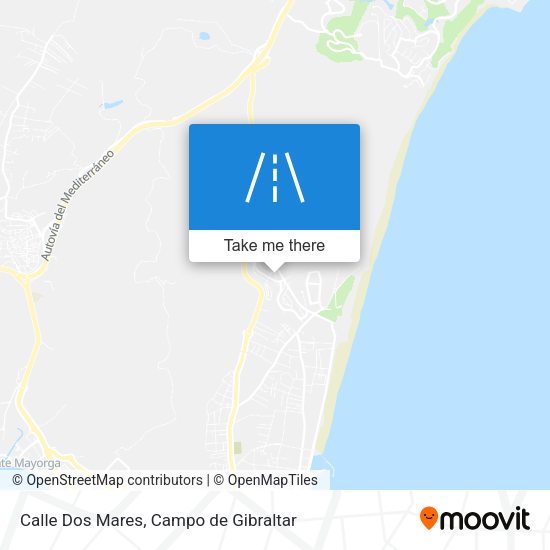 Calle Dos Mares map