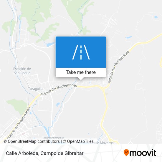 Calle Arboleda map