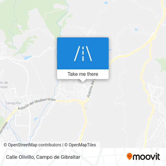 Calle Olivillo map