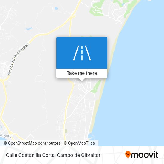 Calle Costanilla Corta map