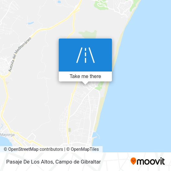 Pasaje De Los Altos map