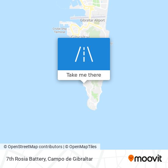 7th Rosia Battery map