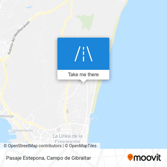 Pasaje Estepona map