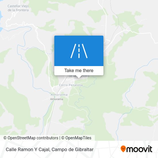 Calle Ramon Y Cajal map