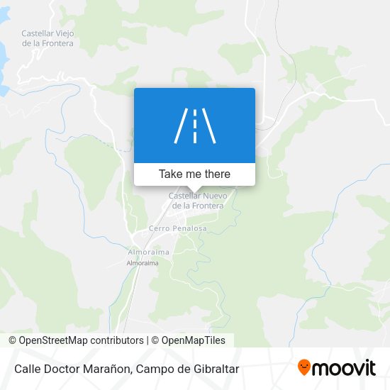 Calle Doctor Marañon map