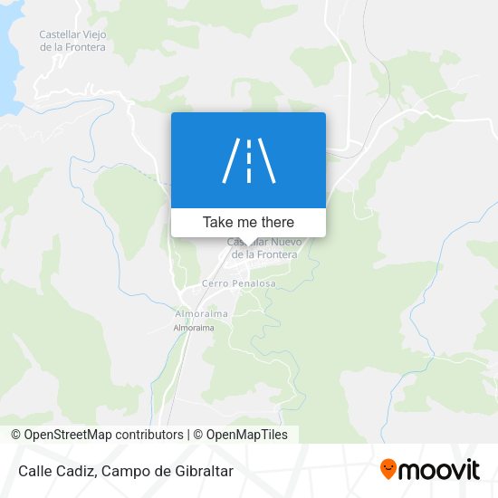 Calle Cadiz map