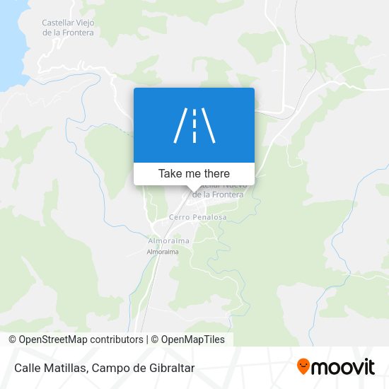 Calle Matillas map