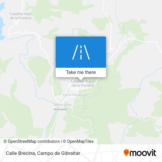 Calle Brecina map