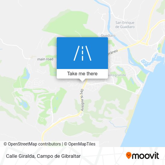Calle Giralda map