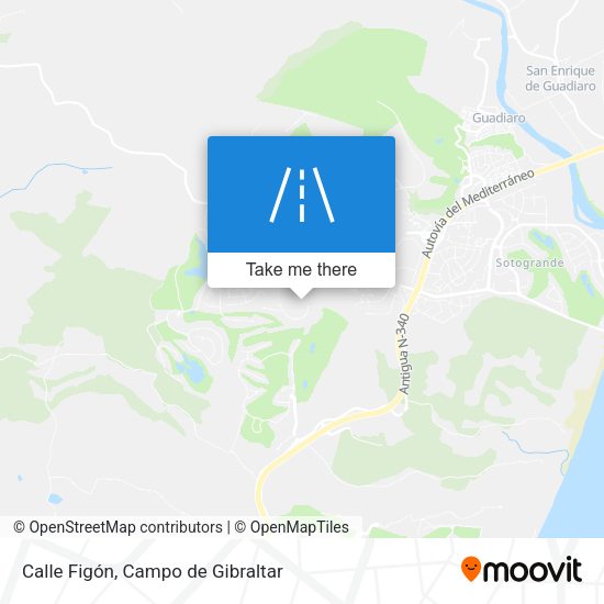 Calle Figón map
