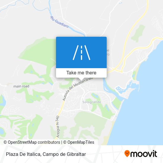 Plaza De Italica map