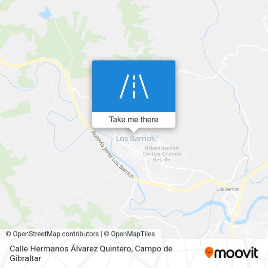 Calle Hermanos Álvarez Quintero map