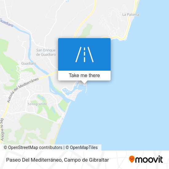 Paseo Del Mediterráneo map