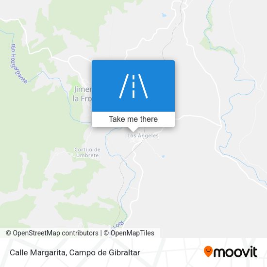 Calle Margarita map