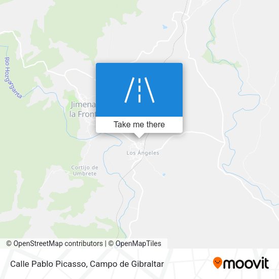 Calle Pablo Picasso map