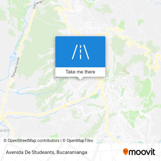 Avenida De Studeants map