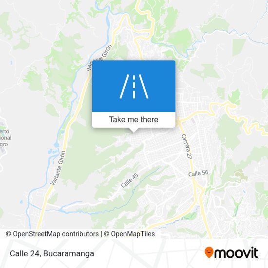 Mapa de Calle 24