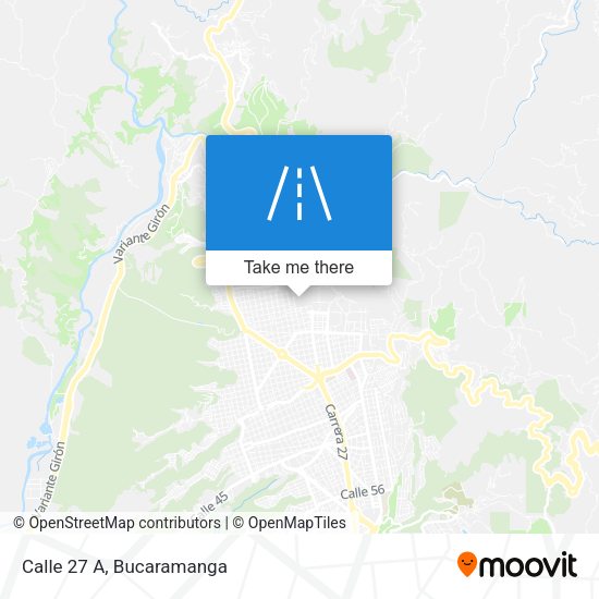 Mapa de Calle 27 A