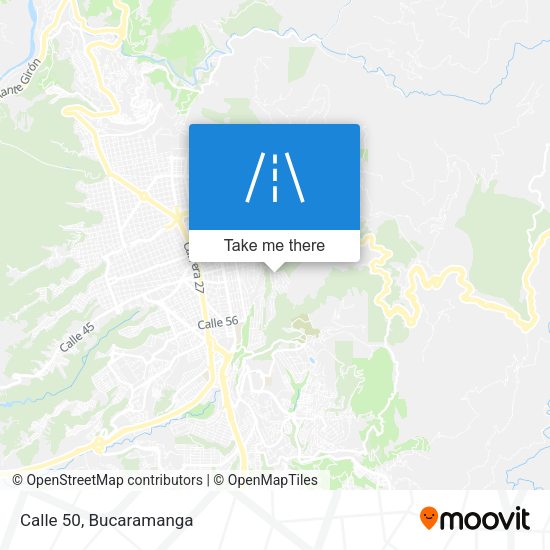 Mapa de Calle 50