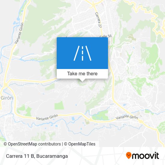 Mapa de Carrera 11 B