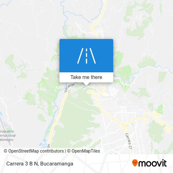 Mapa de Carrera 3 B N