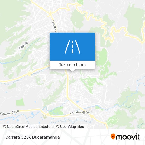 Mapa de Carrera 32 A
