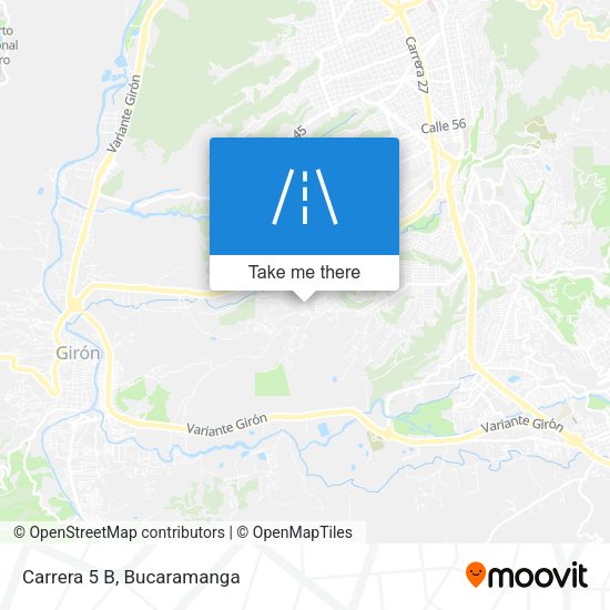 Mapa de Carrera 5 B