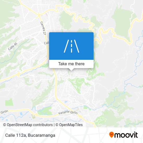 Mapa de Calle 112a