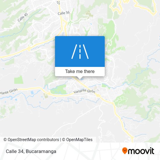 Mapa de Calle 34