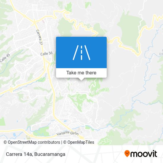 Carrera 14a map