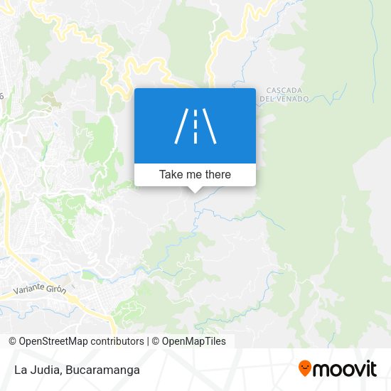Mapa de La Judia