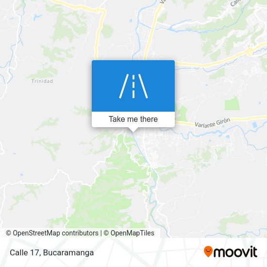 Mapa de Calle 17