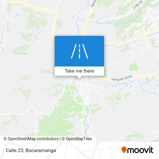 Mapa de Calle 23