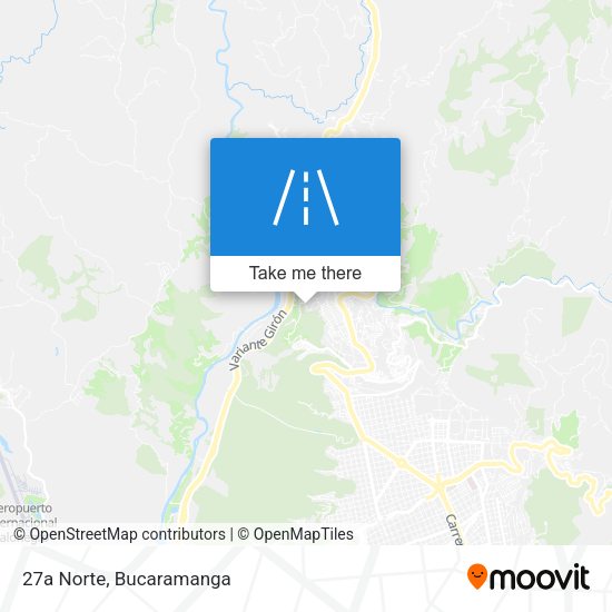 Mapa de 27a Norte